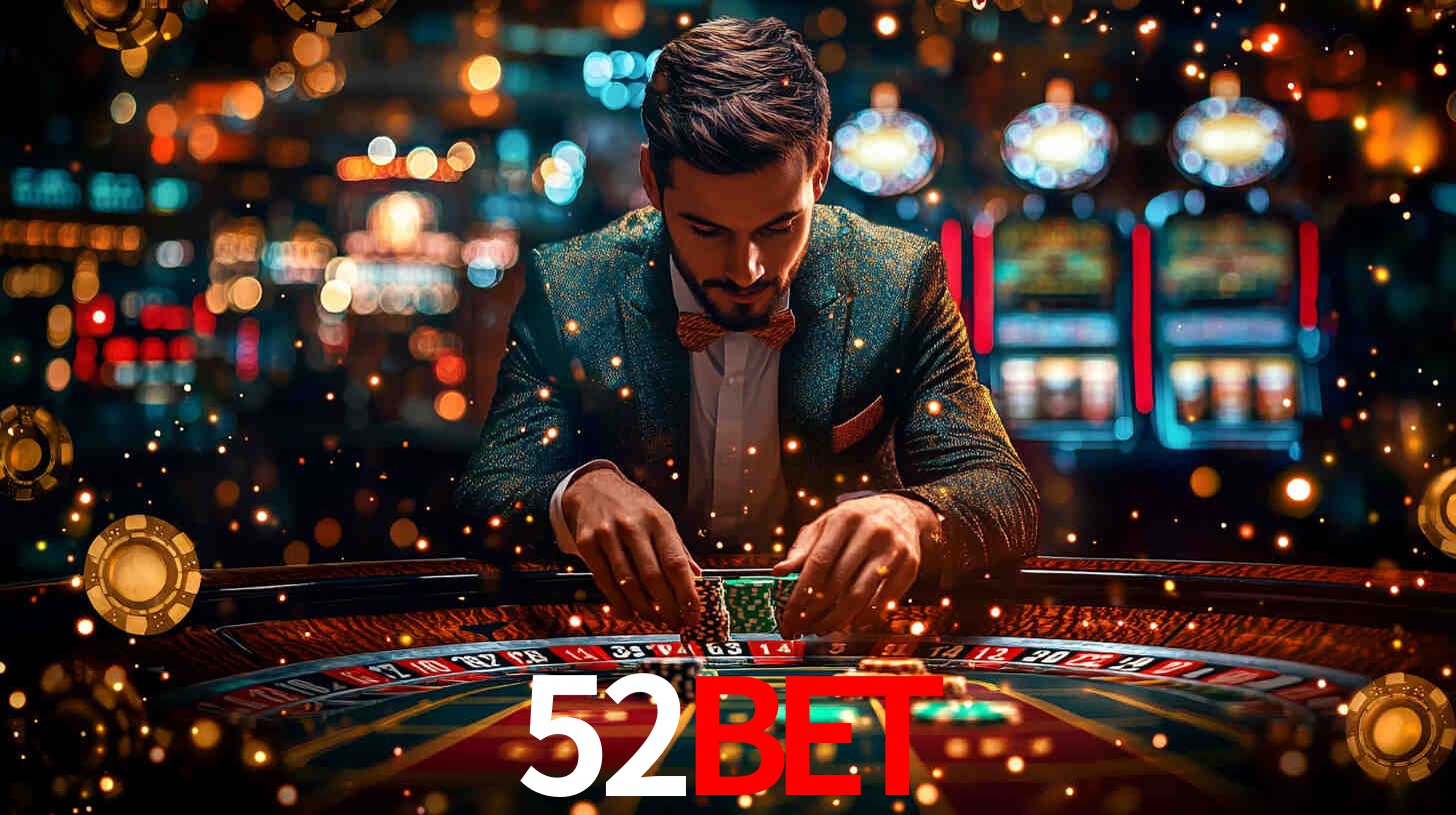 52bet Logo - Bônus com Rollover Justo
